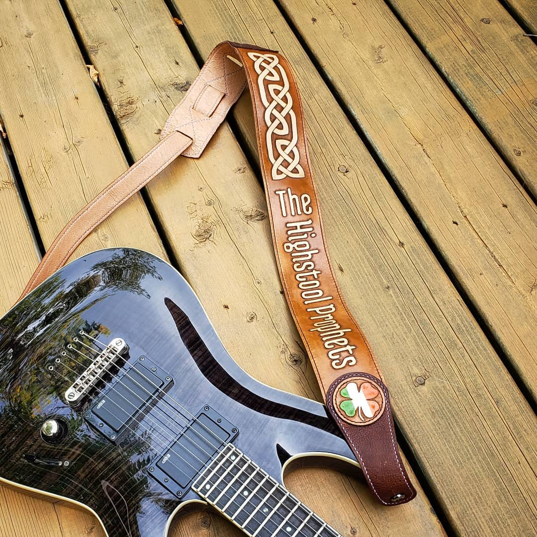 Custom Guitar Strap | HSP for K.M.