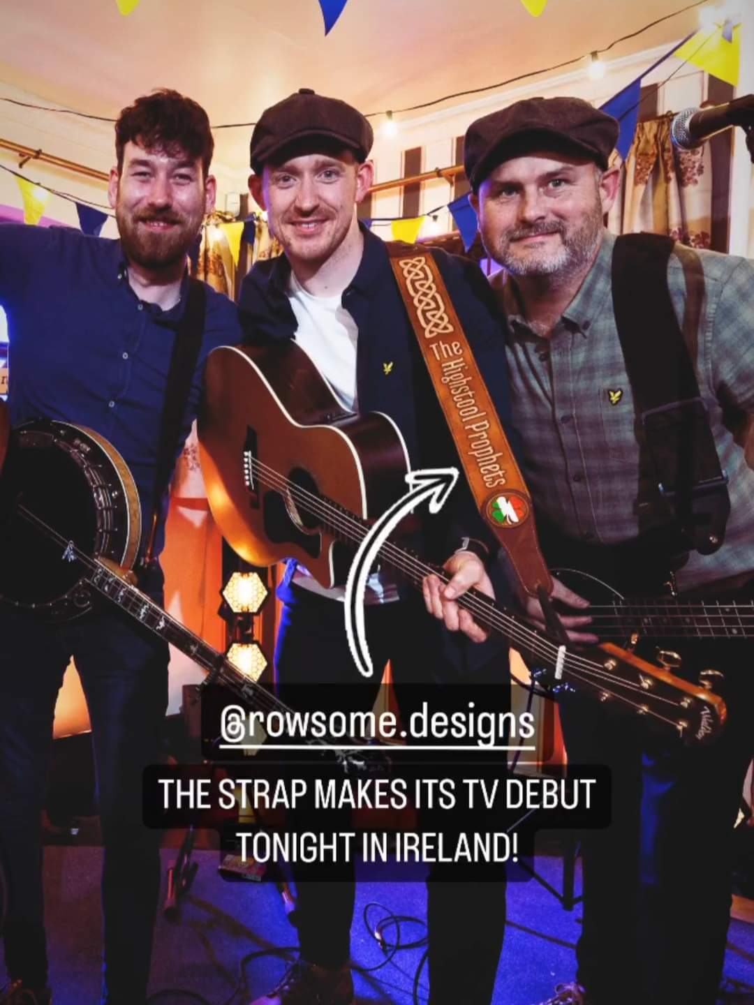 CUSTOM Guitar Strap | HSP for K.M.