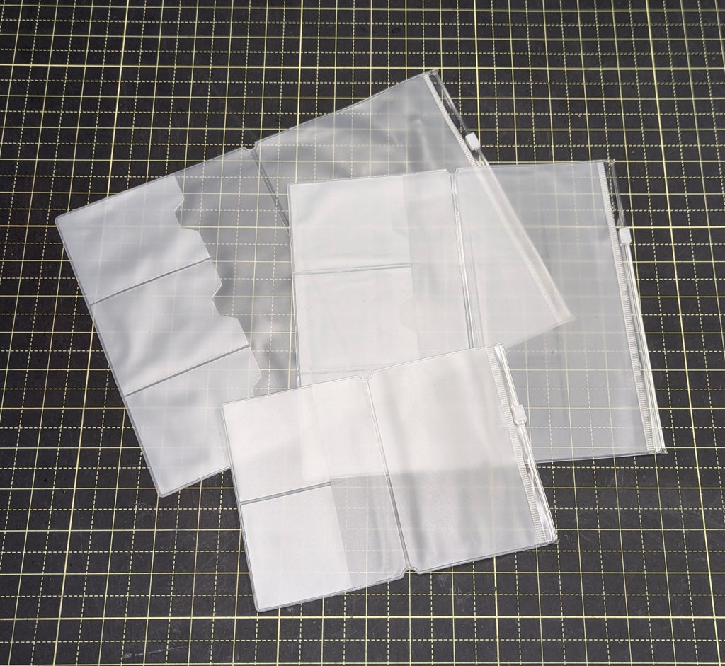 NOTEBOOK INSERTS | PVC Zipper Folios