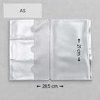 PVC Zipper Pouch Inserts | Traveller's Notebooks | 5 Sizes
