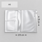 PVC Zipper Pouch Inserts | Traveller's Notebooks | 5 Sizes