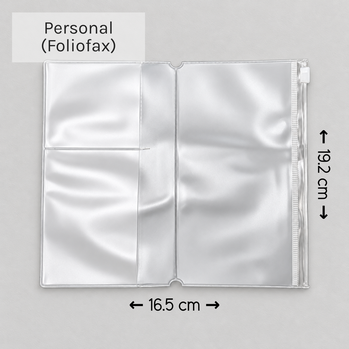 PVC Zipper Pouch Inserts | Traveller's Notebooks | 5 Sizes