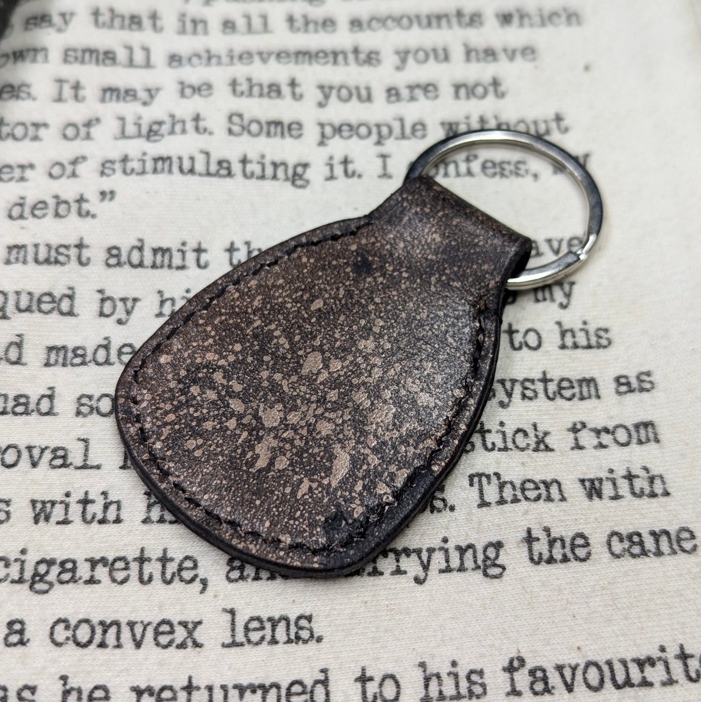 Key Fob | Tooled Moon Phases