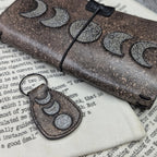 Key Fob | Tooled Moon Phases #1