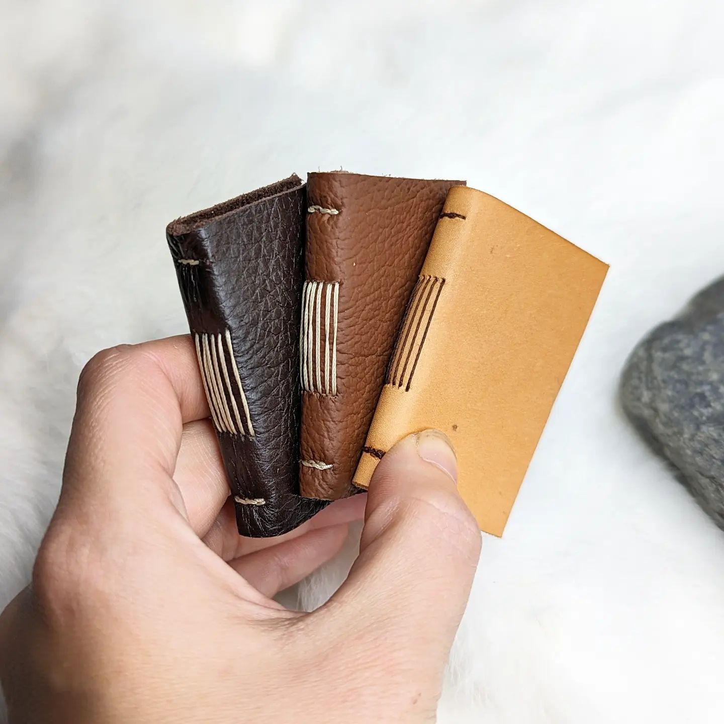 Micro-Mini "Scrap Books" | Long-Stitch Bound Books