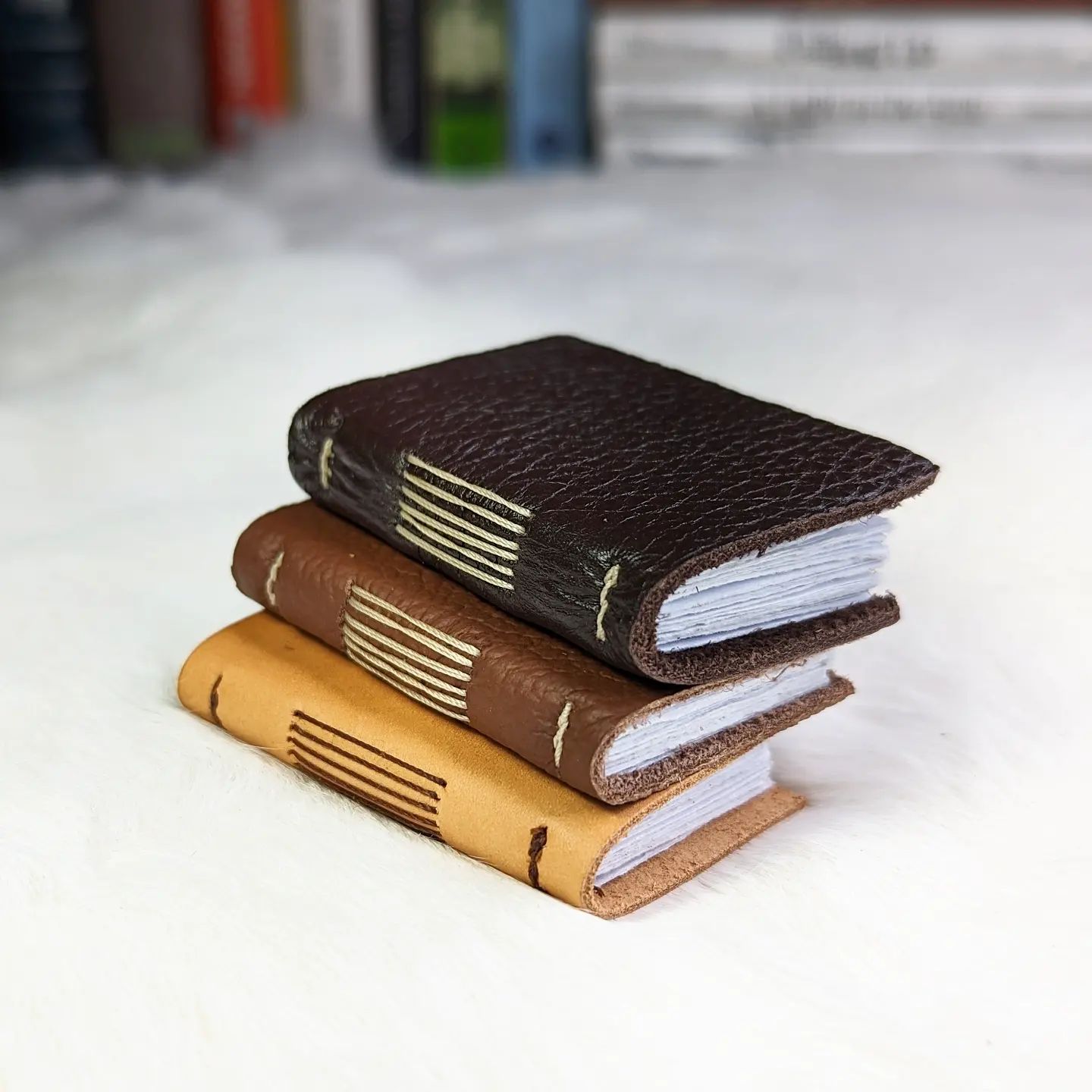 Micro-Mini "Scrap Books" | Long-Stitch Bound Books