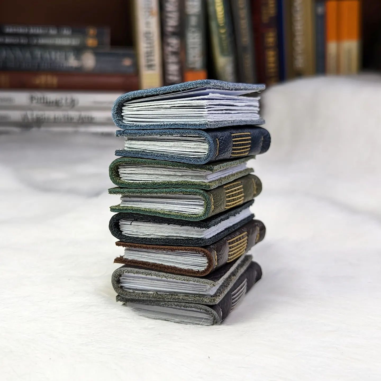 Micro-Mini "Scrap Books" | Long-Stitch Bound Books