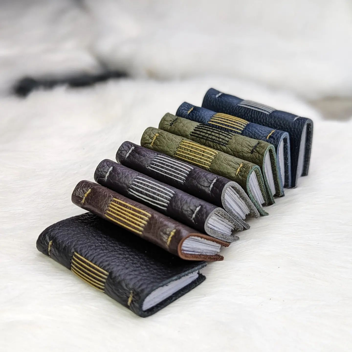 Micro-Mini "Scrap Books" | Long-Stitch Bound Books