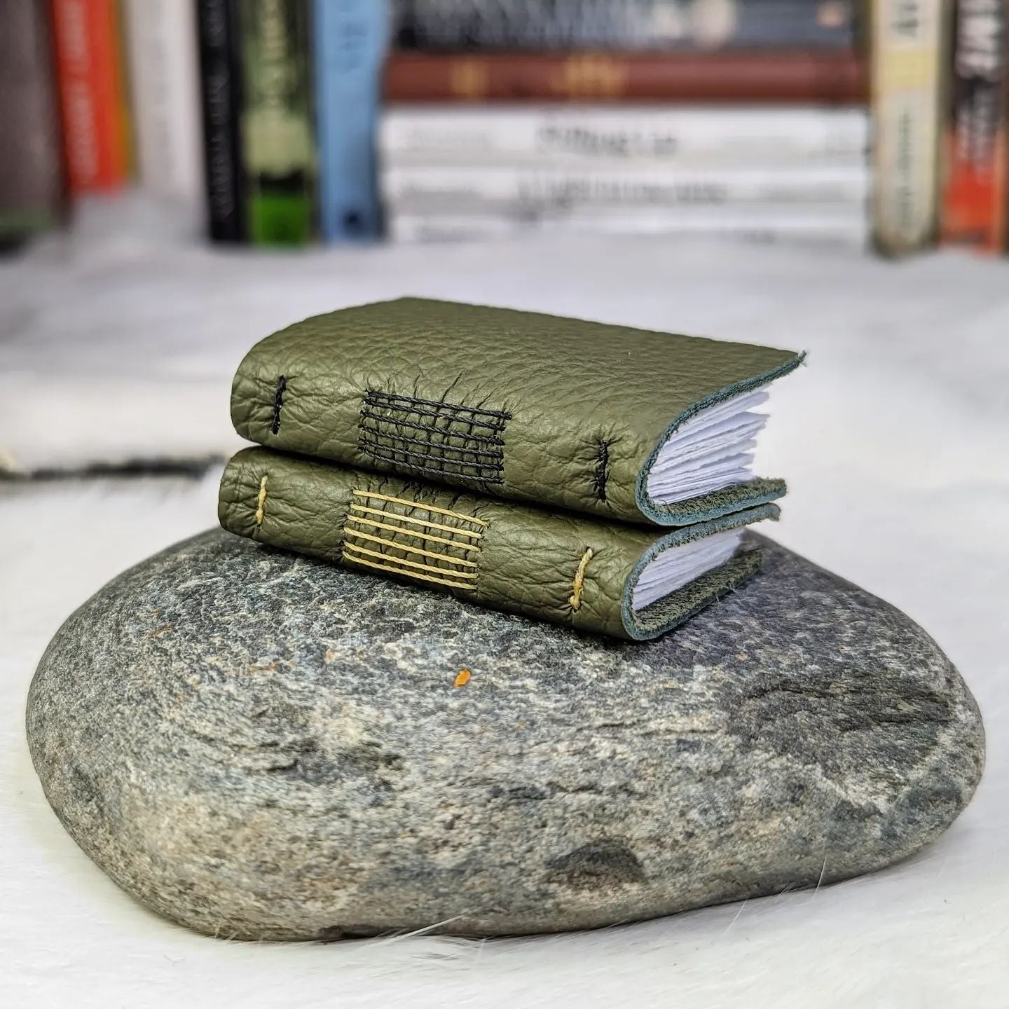 Micro-Mini "Scrap Books" | Long-Stitch Bound Books