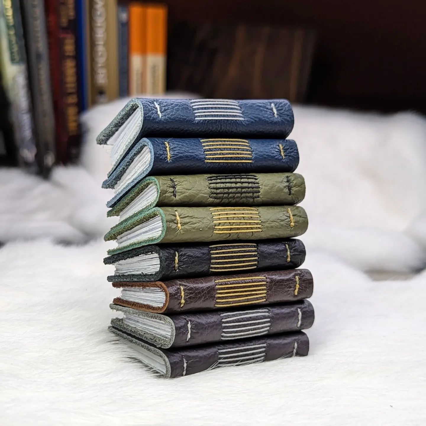 Micro-Mini "Scrap Books" | Long-Stitch Bound Books