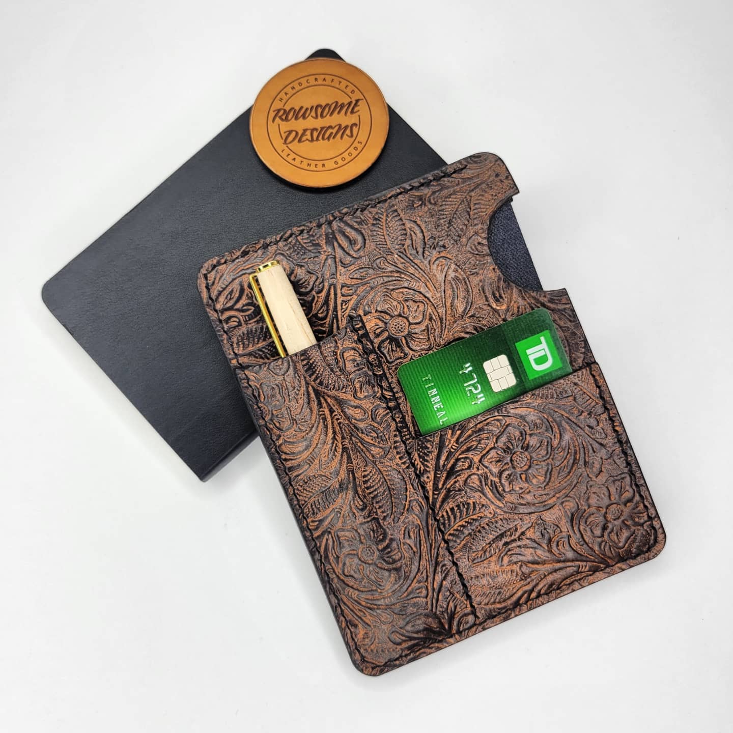Passport Sleeve | Embossed Antique Copper