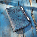 Notebook & Passport Wallet | Embossed Antique Turquoise