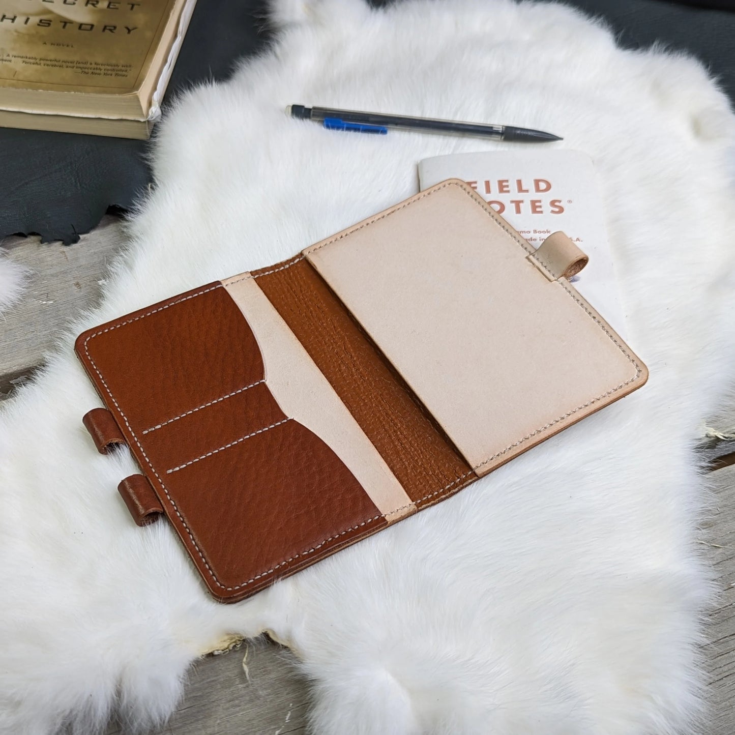 Notebook & Passport Wallet | Two-Tone