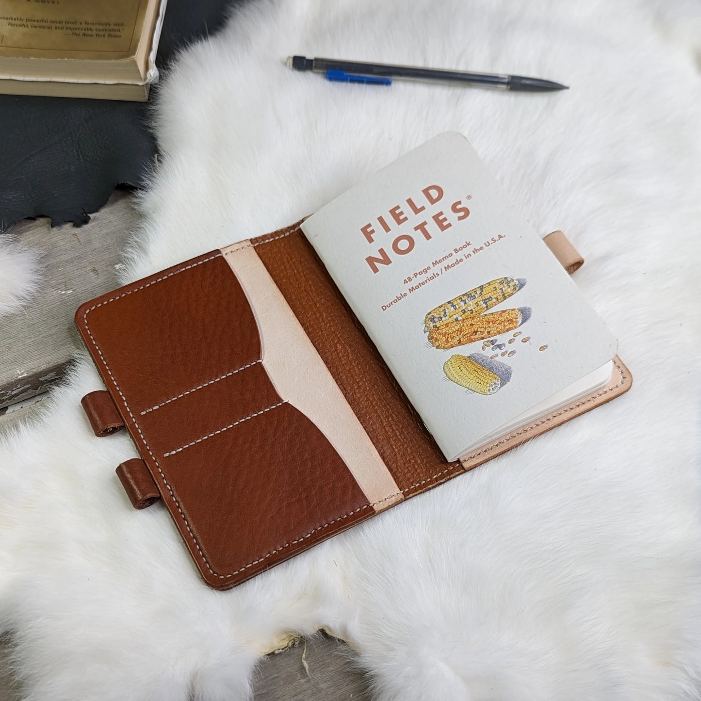 Notebook & Passport Wallet | Two-Tone