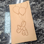 LEATHER PATCH | 'Up & Away' Balloon Dog