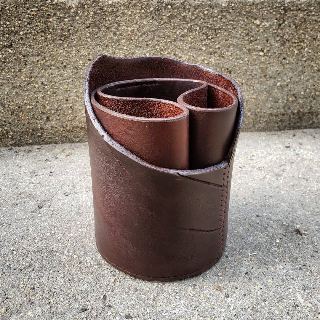 'Live Edge' Pen Cup | Office Art Piece #2