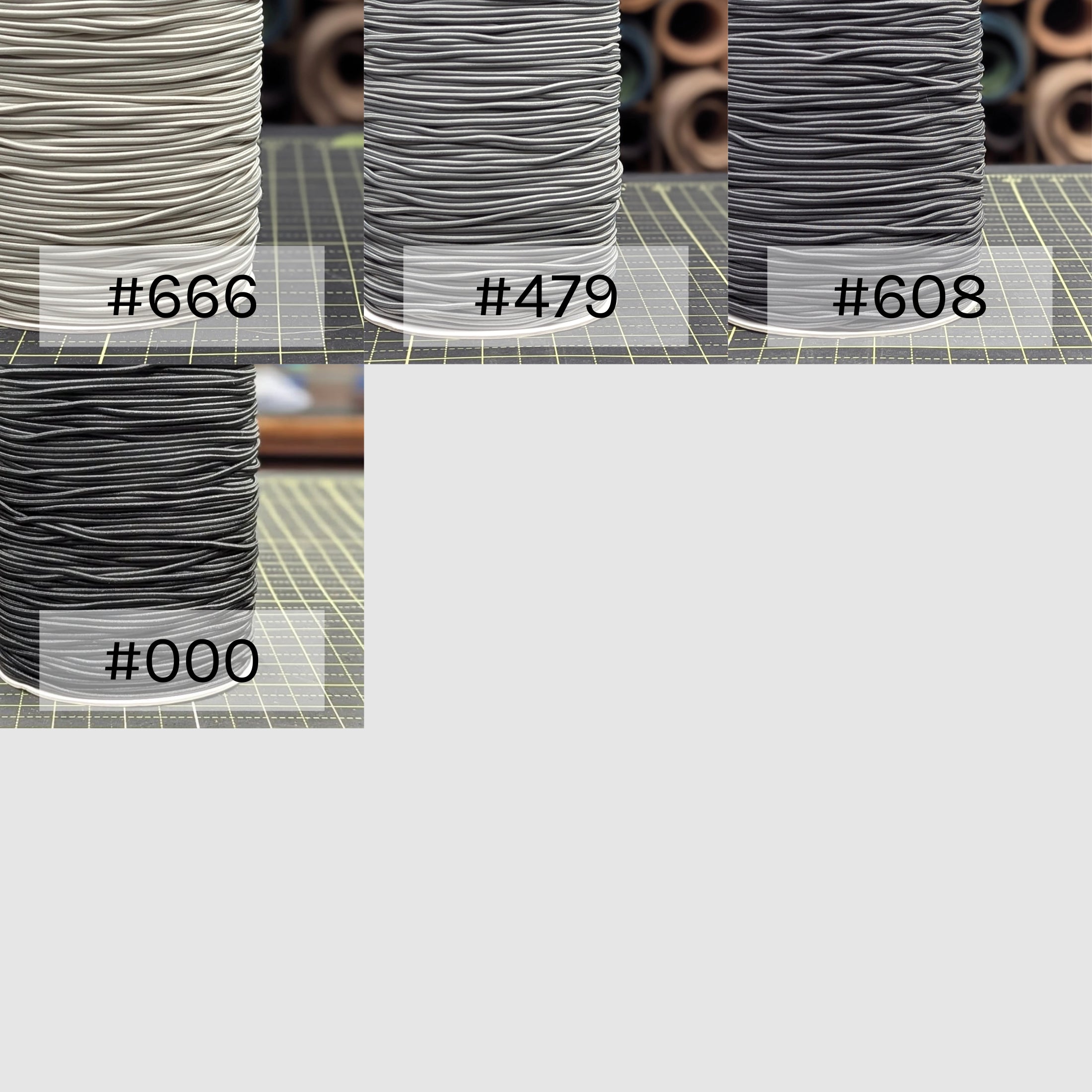 ELASTIC CORD | 2mm, 5M Bundle