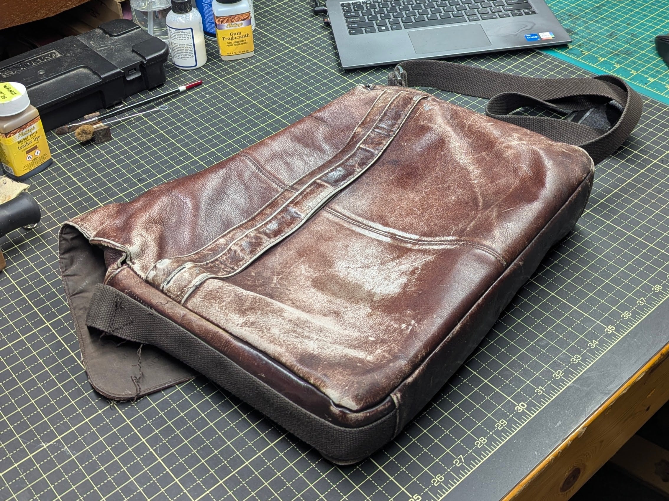 RESTORATION/REPAIR | Messenger Bag for G.V.
