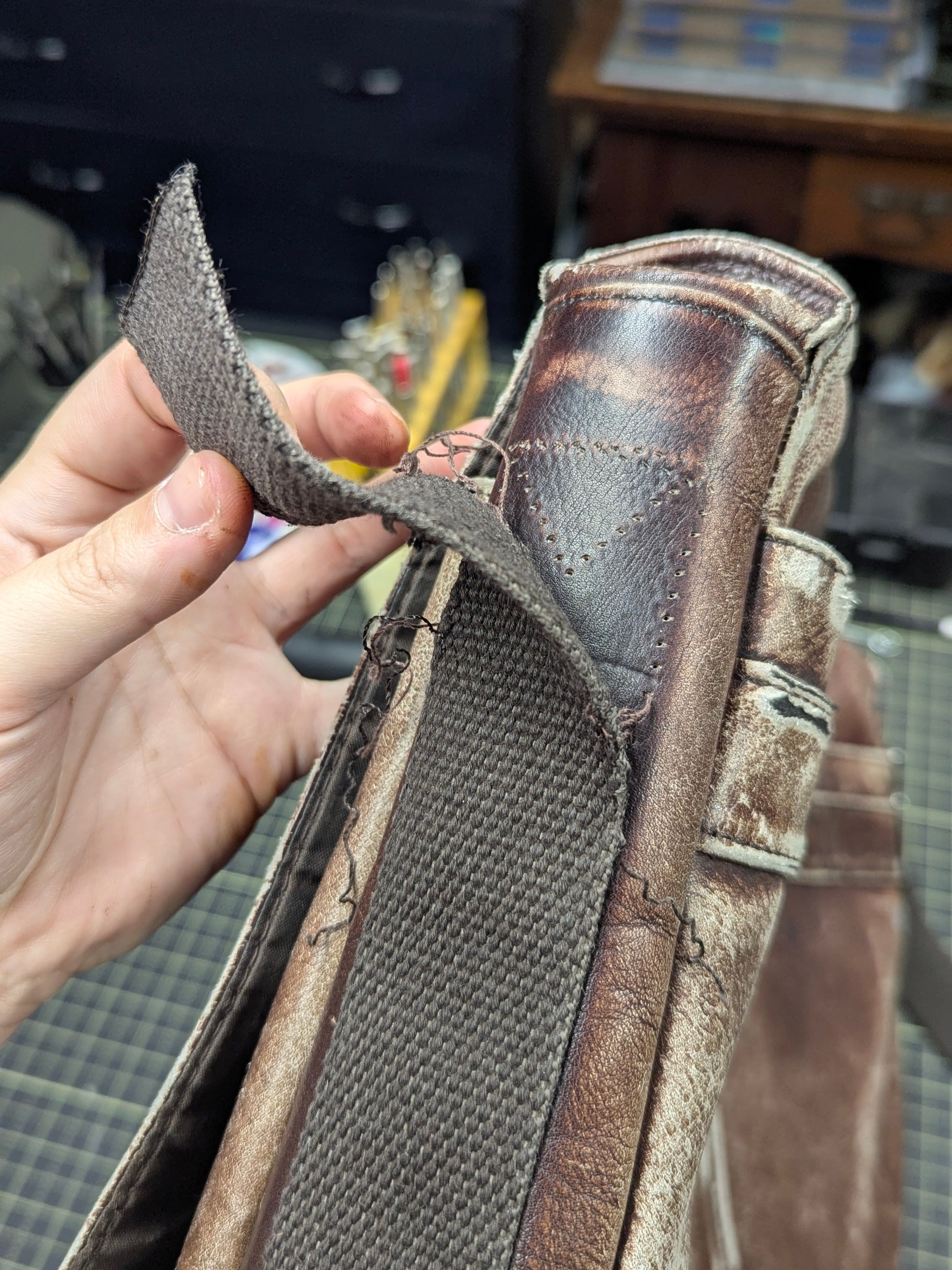 RESTORATION/REPAIR | Messenger Bag for G.V.