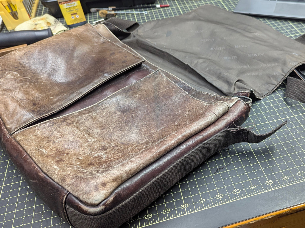 RESTORATION/REPAIR | Messenger Bag for G.V.