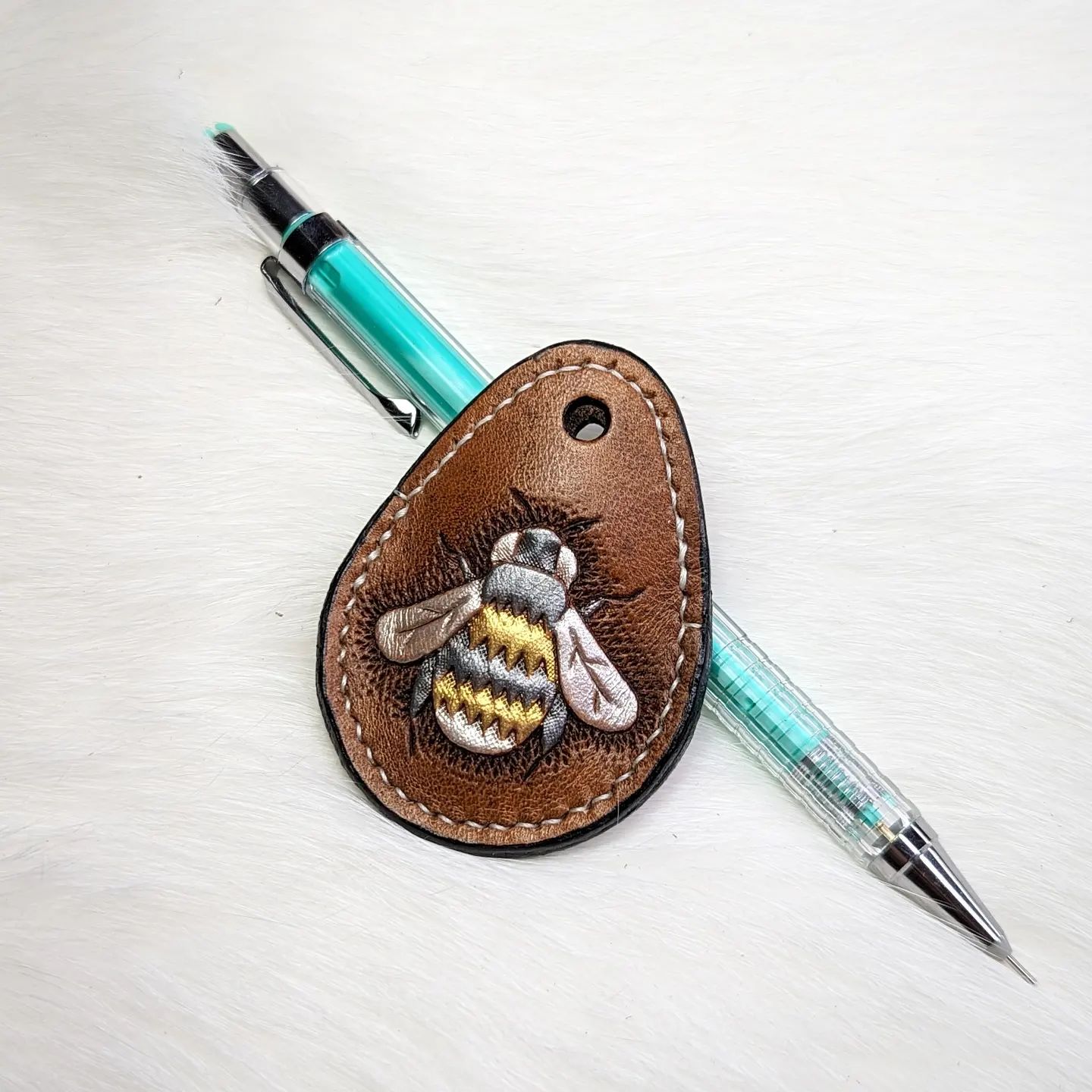 Custom Ring Slip | Tooled Bumblebee for A.S.