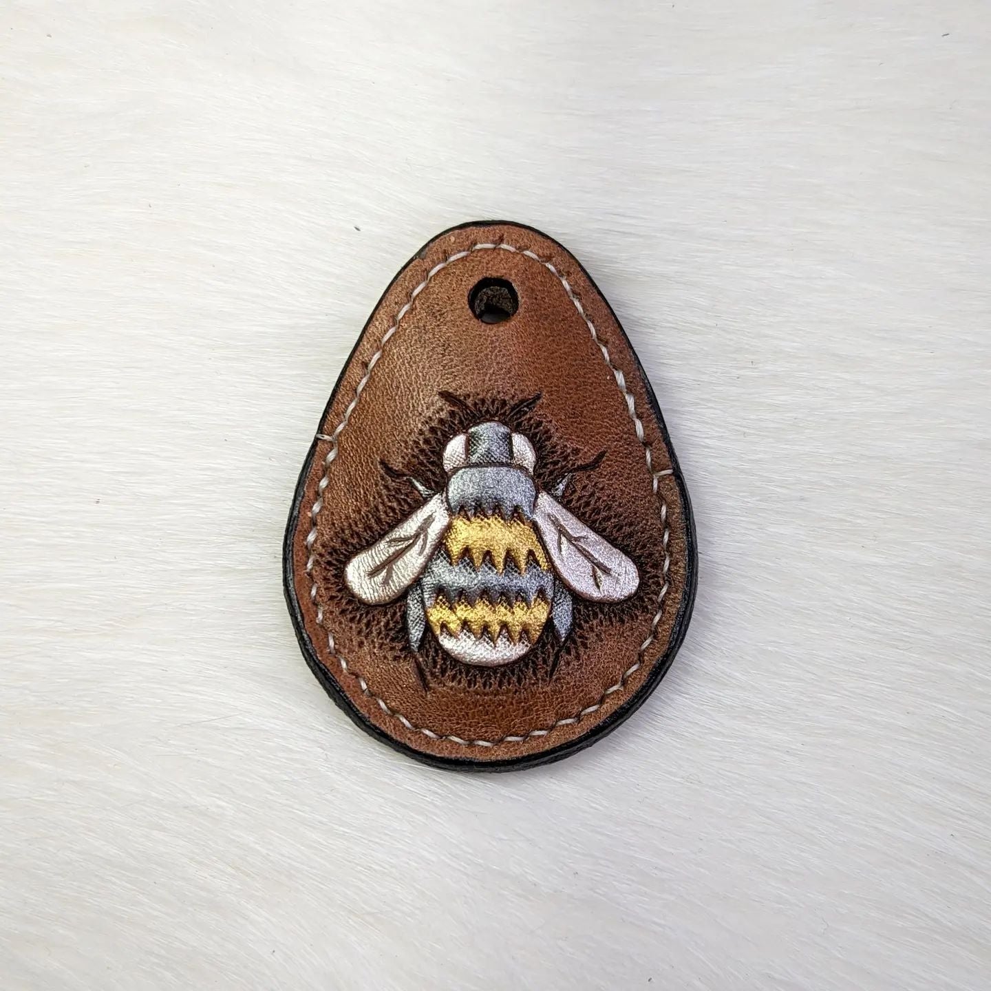 Custom Ring Slip | Tooled Bumblebee for A.S.