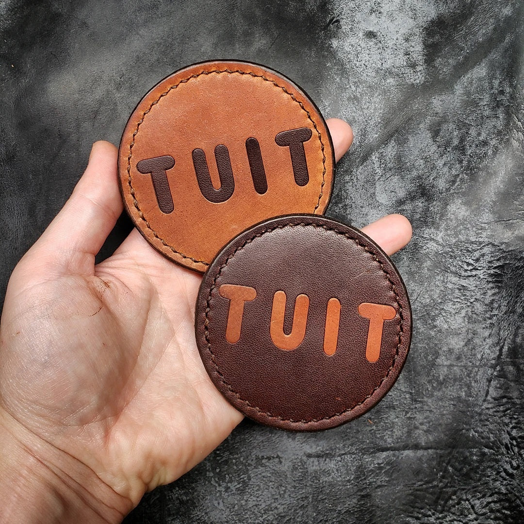 Round TUIT | Deluxe Edition, Berry Brown + Tan