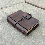 A7 Traveller's Refillable Notebook | Wild Mahogany #1