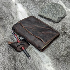 A6 Traveller's Refillable Notebook | Durham Bull Grain 'Live Edge' #3