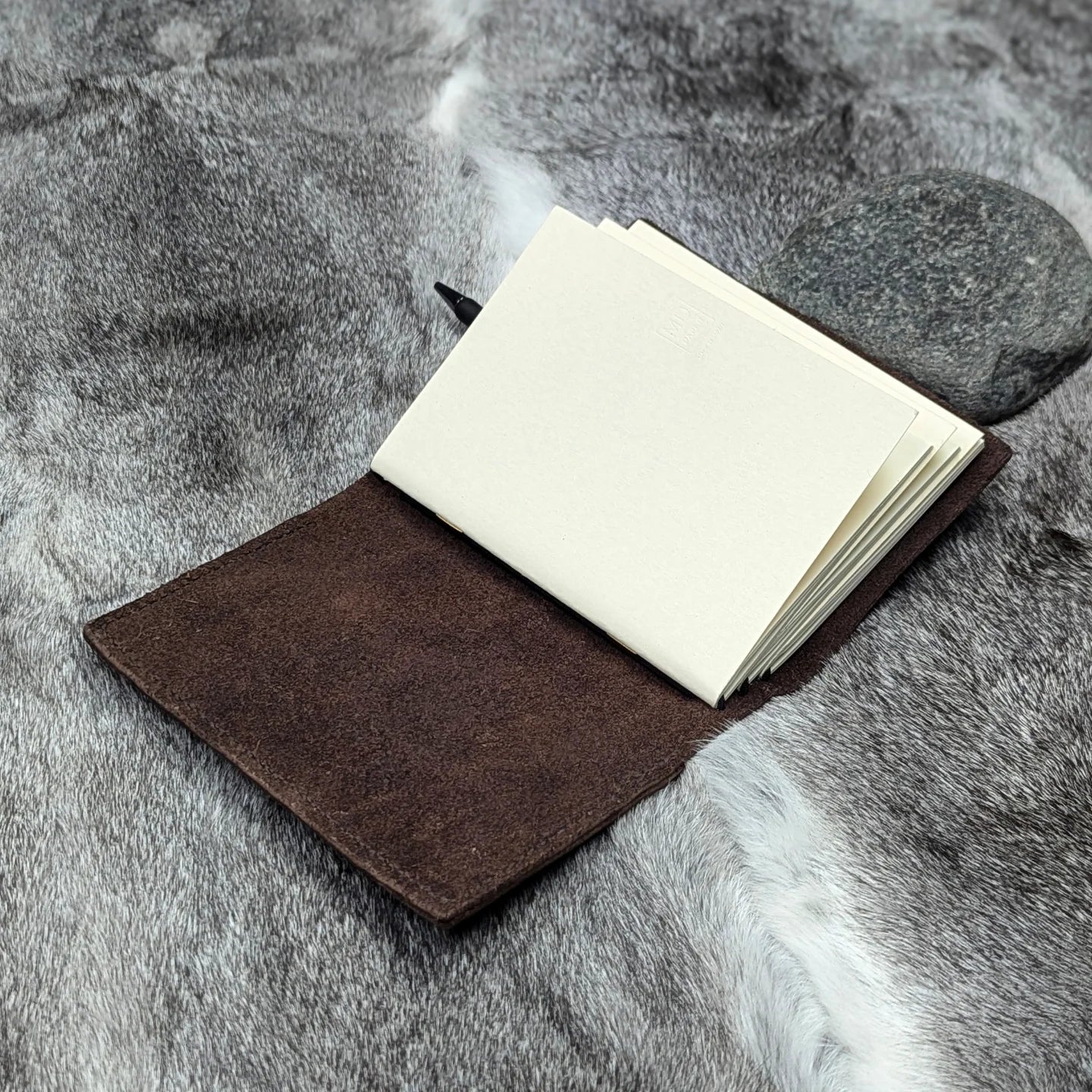 A6 Traveller's Refillable Notebook | Bull Grain 'Live Edge' #3