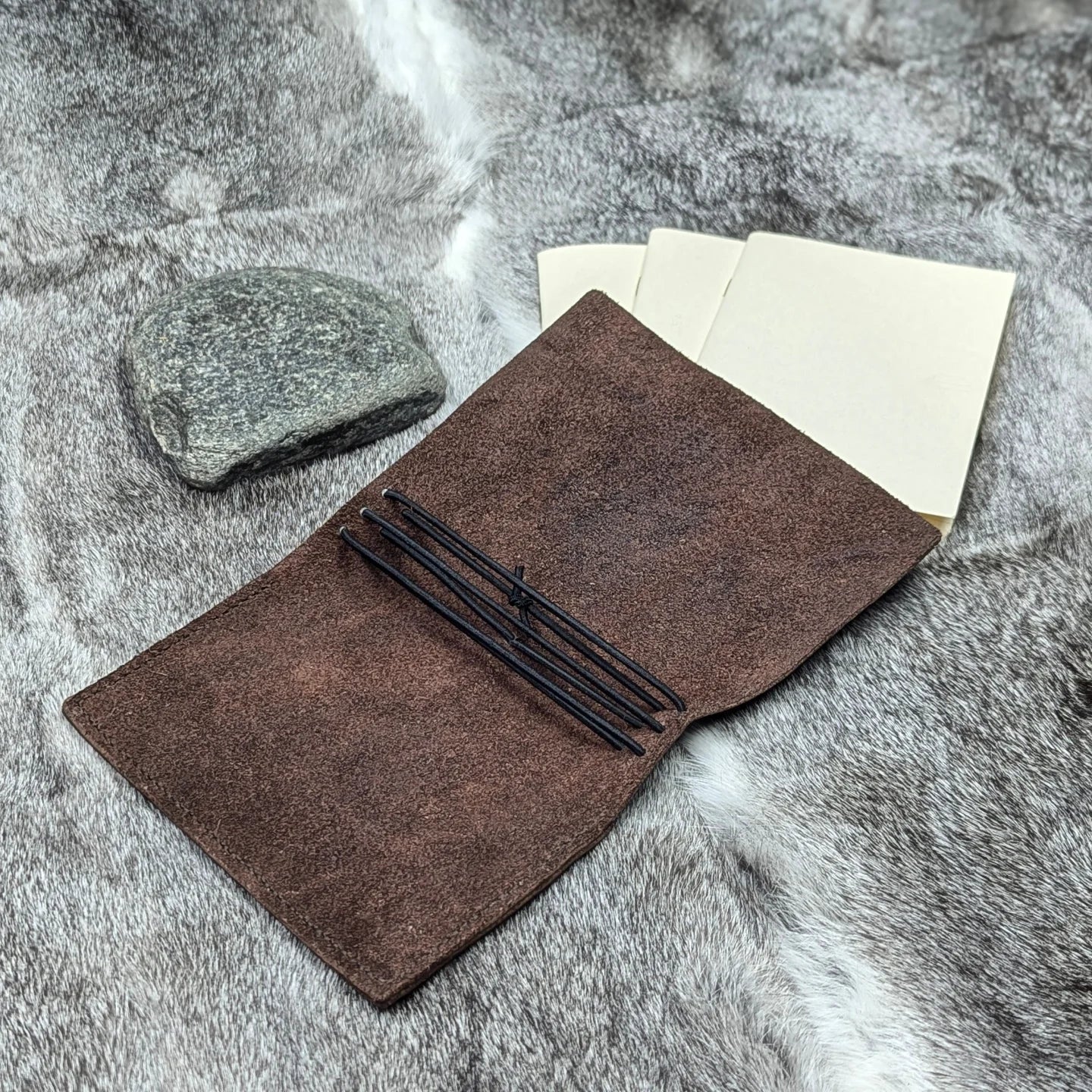 A6 Traveller's Refillable Notebook | Bull Grain 'Live Edge' #3