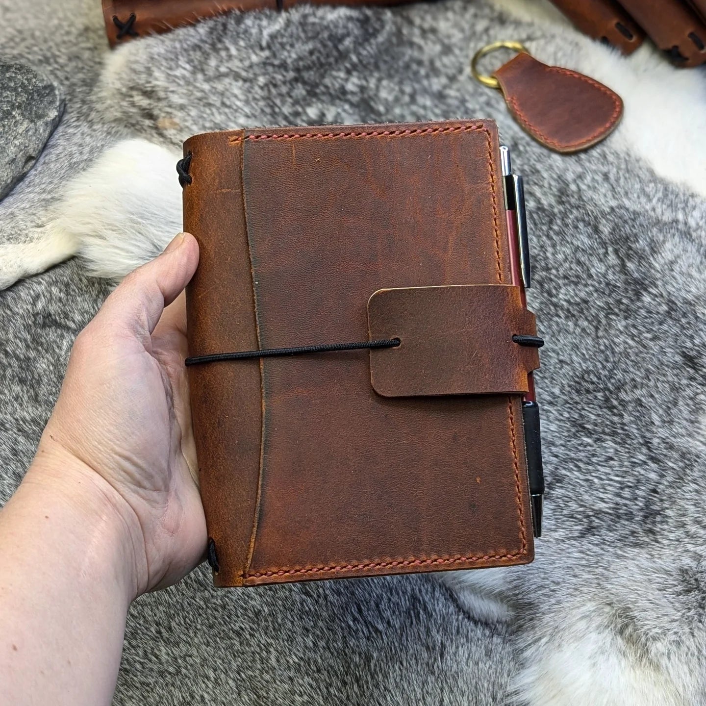 A6 Traveller's Refillable Notebook | Rua Tome 'Live Edge' #2