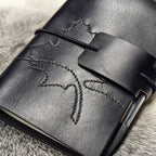 A6 Traveller's Refillable Notebook | Stitched Maple Leaf