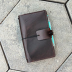 B6 SLIM Traveller's Refillable Notebook | Wild Mahogany #1