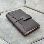 B6 SLIM Traveller's Refillable Notebook | Wild Mahogany #2