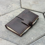 B6 SLIM Traveller's Refillable Notebook | Wild Mahogany #2