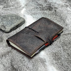 B6 SLIM Traveller's Refillable Notebook | Durham Bull Grain 'Live Edge' #2