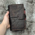 B6 SLIM Traveller's Refillable Notebook | Durham Bull Grain 'Live Edge' #2