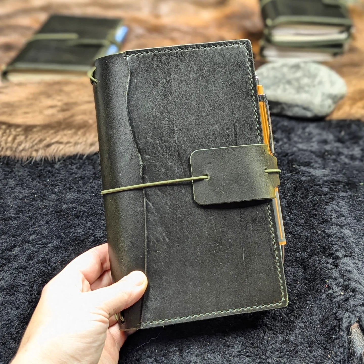 Forest Keep Traveler’s Notebook – Refillable Journal Cover in Forest ...