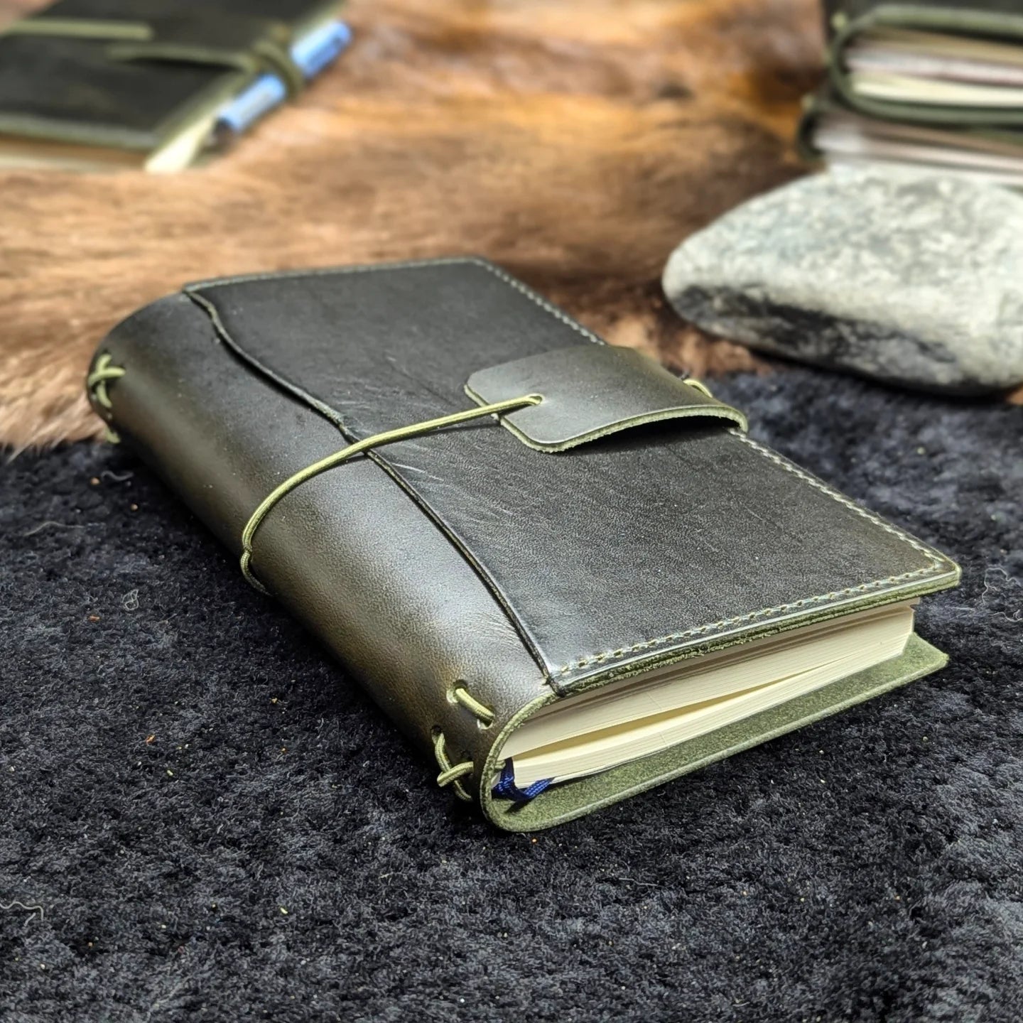 B6 SLIM Traveller's Refillable Notebook | Forest Keep CANOPY #1