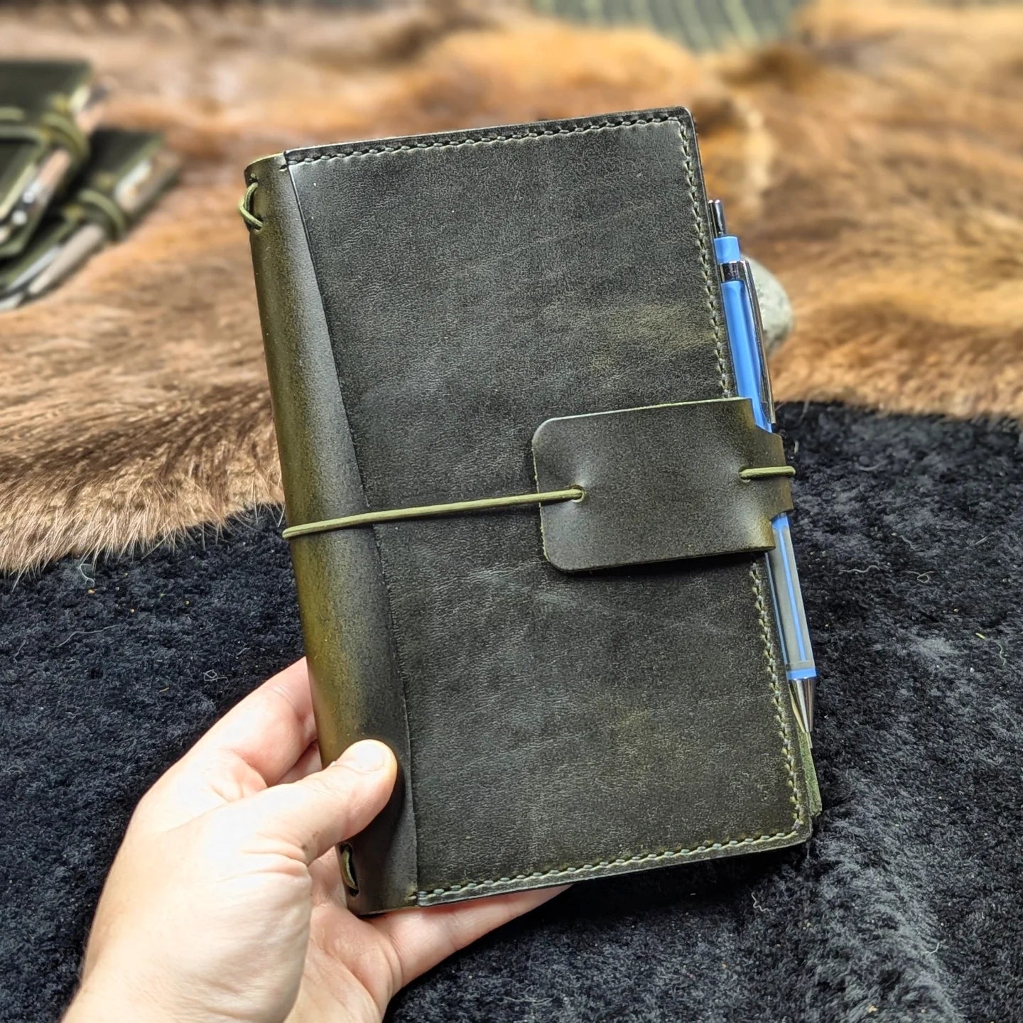 B6 SLIM Traveller's Refillable Notebook | Forest Keep CANOPY #2