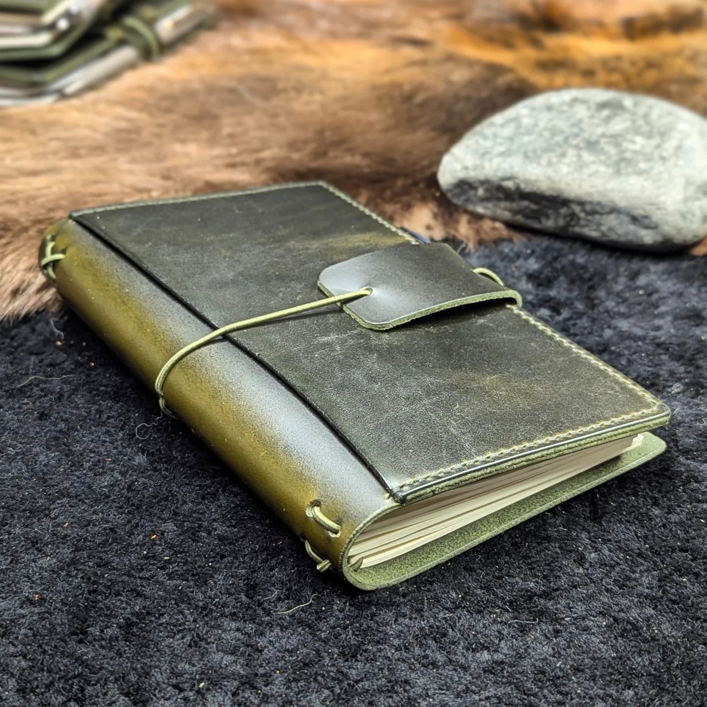 B6 SLIM Traveller's Refillable Notebook | Forest Keep CANOPY #2
