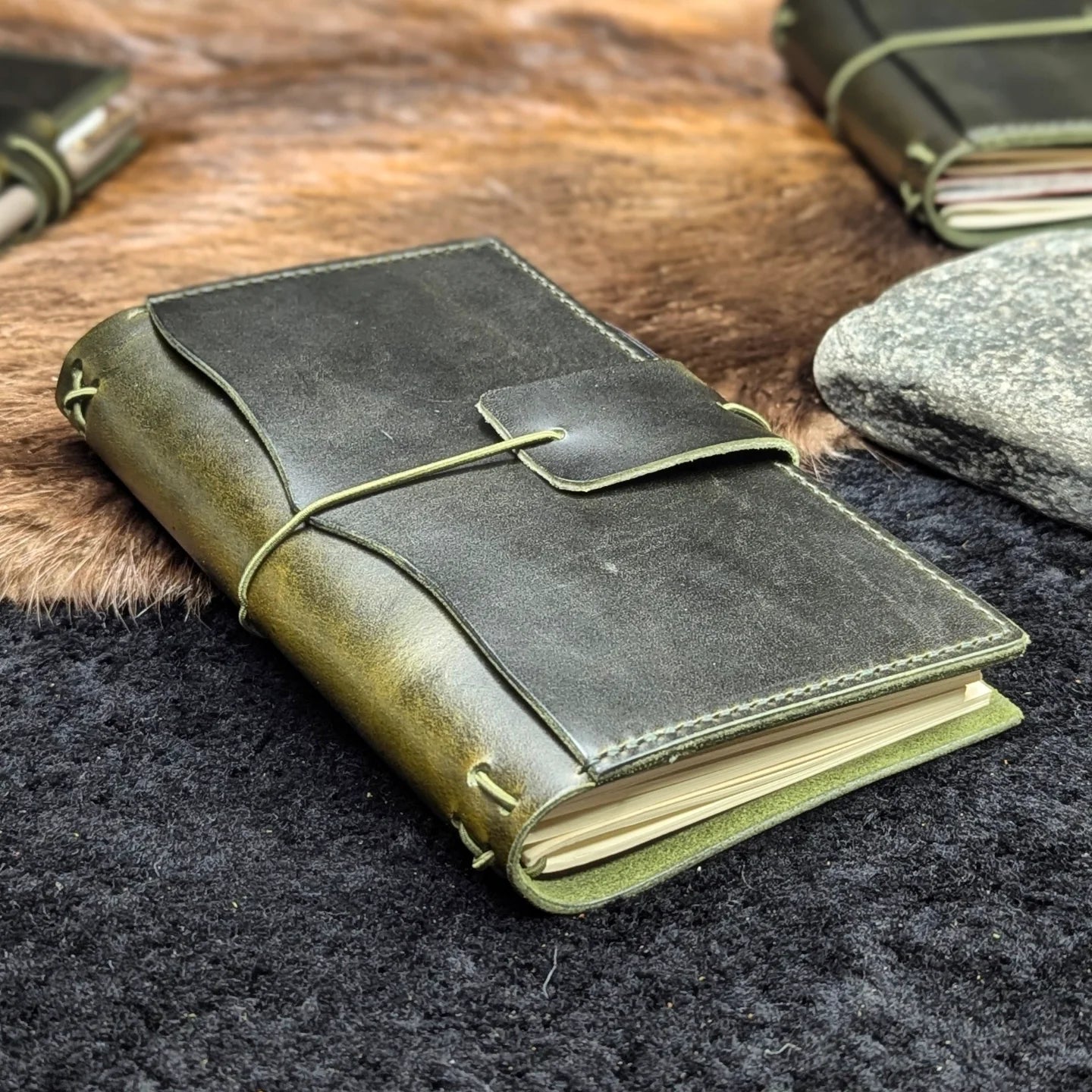 B6 SLIM Traveller's Refillable Notebook | Forest Keep CANOPY #3