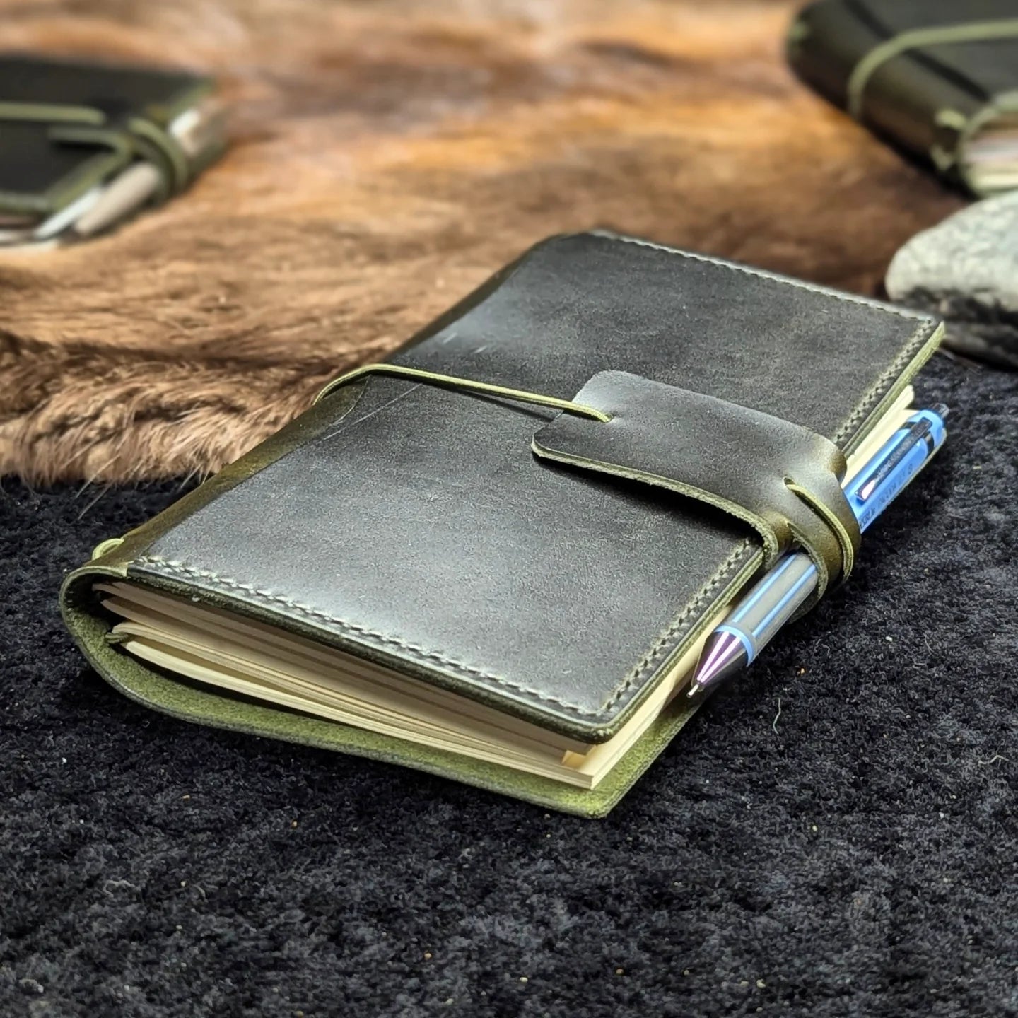 B6 SLIM Traveller's Refillable Notebook | Forest Keep CANOPY #3