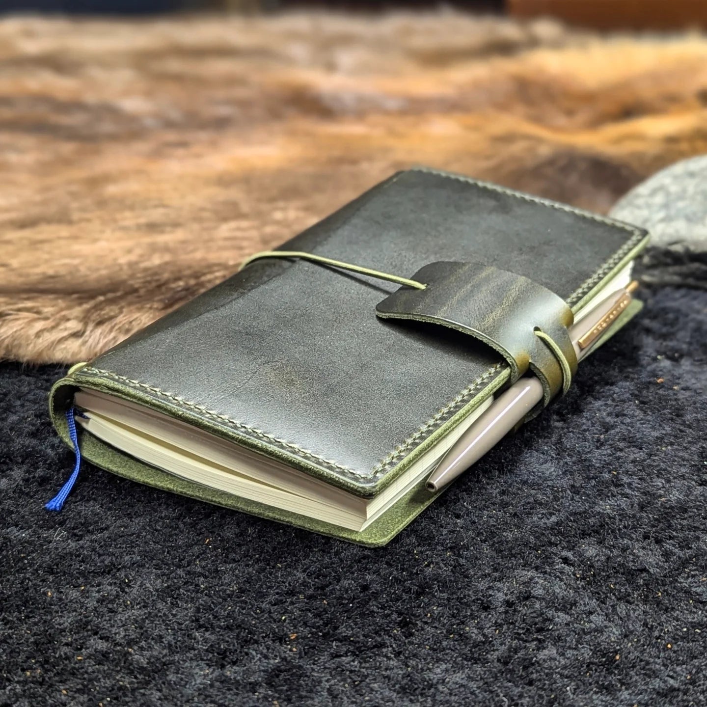 B6 SLIM Traveller's Refillable Notebook | Forest Keep CANOPY #4