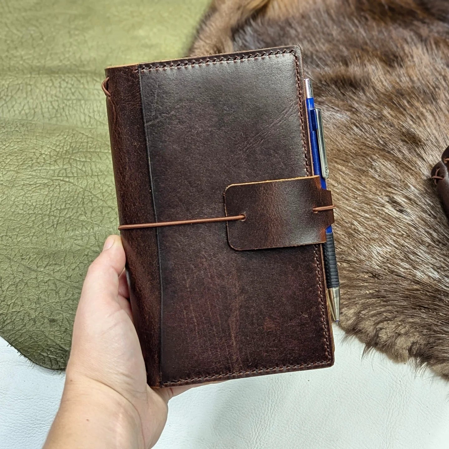 B6 SLIM Traveller's Refillable Notebook | Forest Keep ROOTS #1