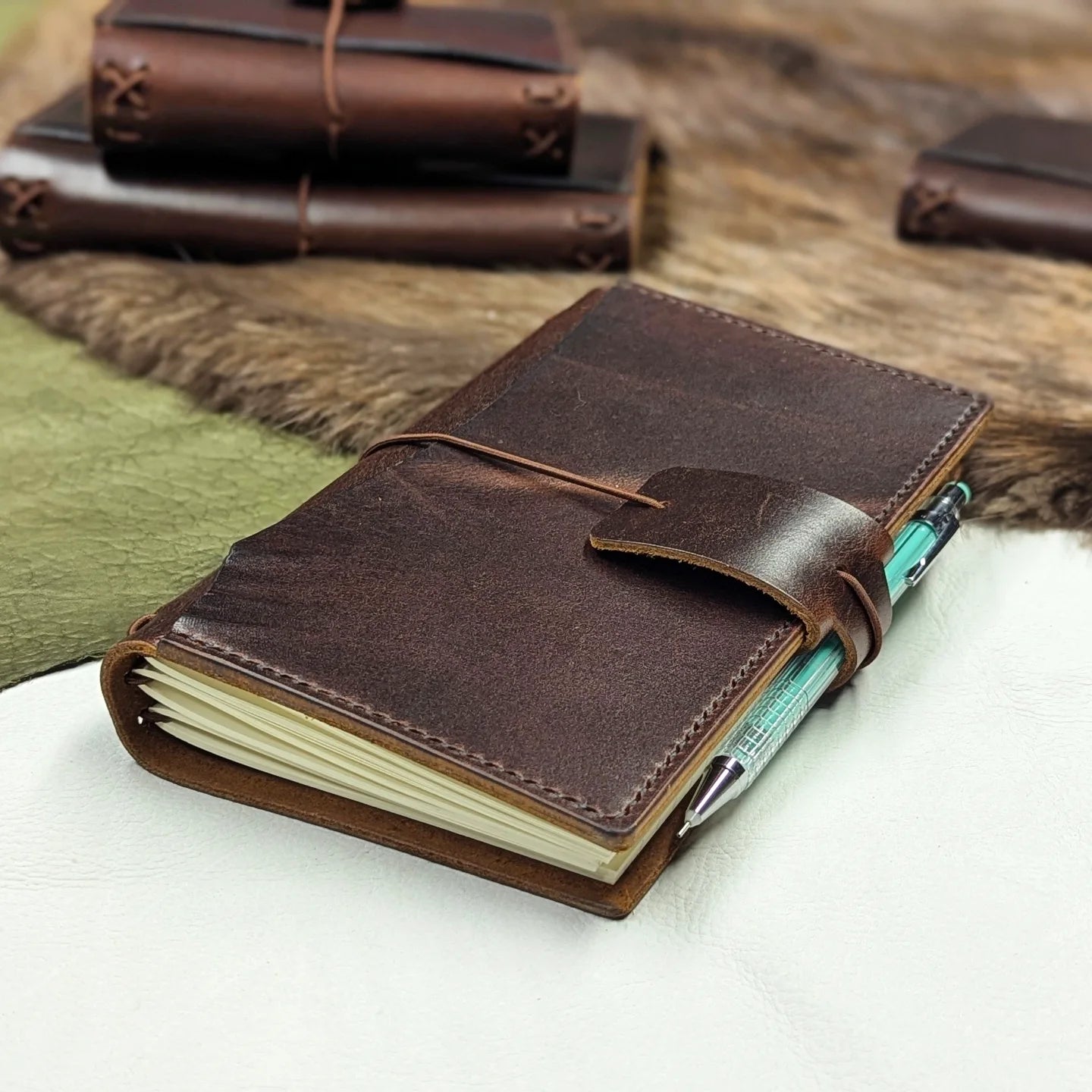 B6 SLIM Traveller's Refillable Notebook | Forest Keep ROOTS #2