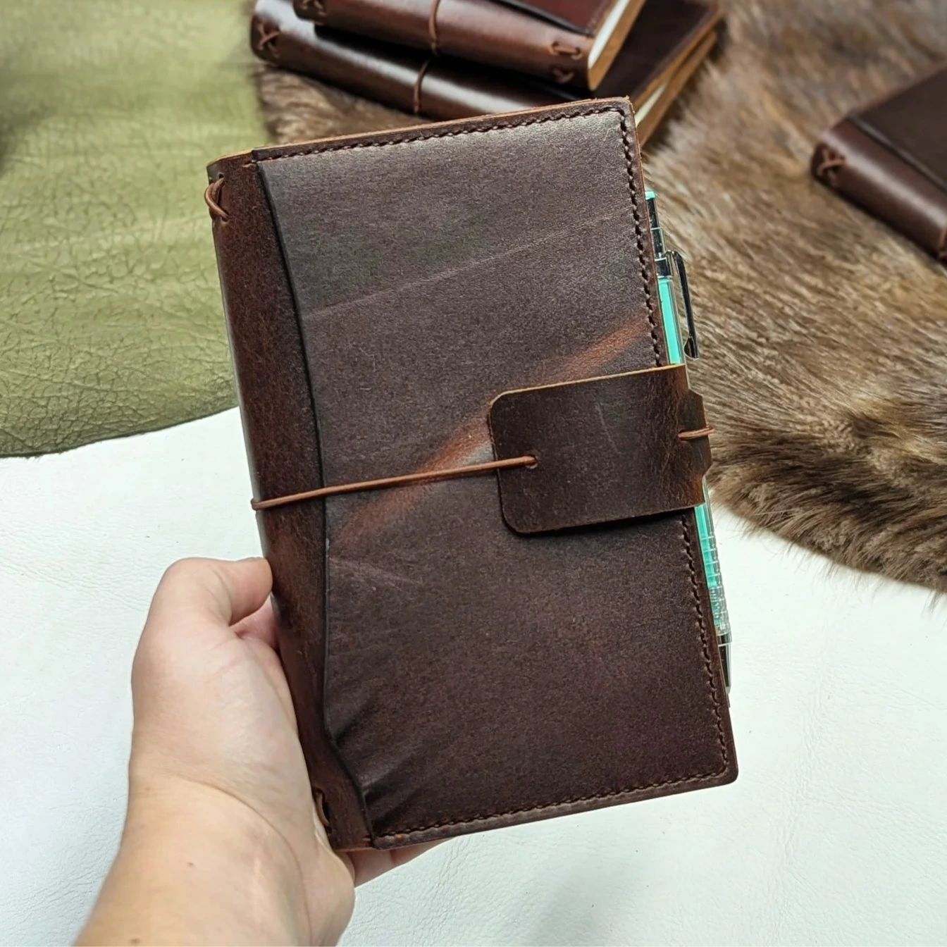 B6 SLIM Traveller's Refillable Notebook | Forest Keep ROOTS #2