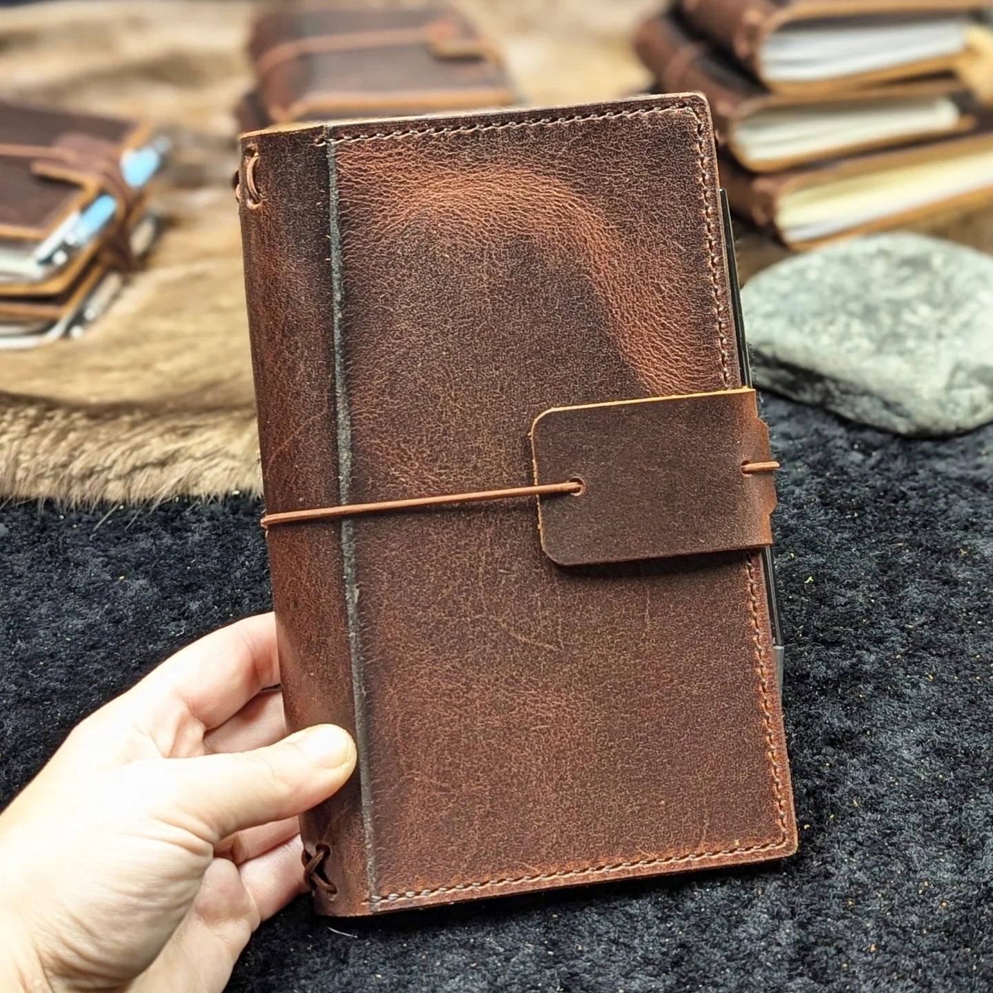B6 SLIM Traveller's Refillable Notebook | Forest Keep ROOTS #3