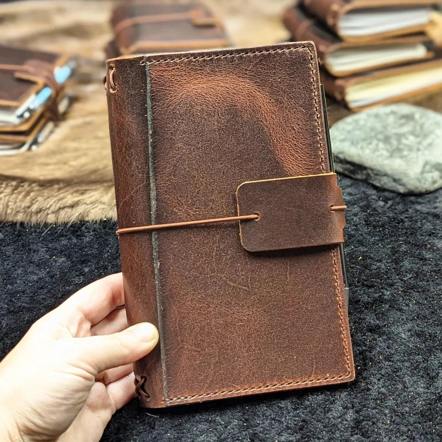 B6 SLIM Traveller's Refillable Notebook | Forest Keep ROOTS #3